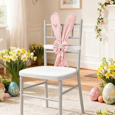 Housse de chaise oreille lapin