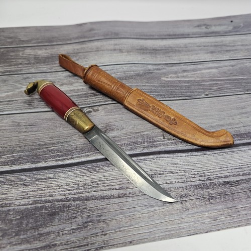 Vintage puukko horsehead fixed - vintage,