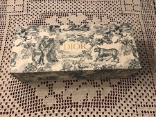 Coffret vide Dior pour Bougies dessin Toile de jouy 