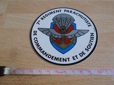 Autocollant 7e RÉGIMENT PARACHUTISTE DE COMMANDEMENT ET DE SOUTIEN