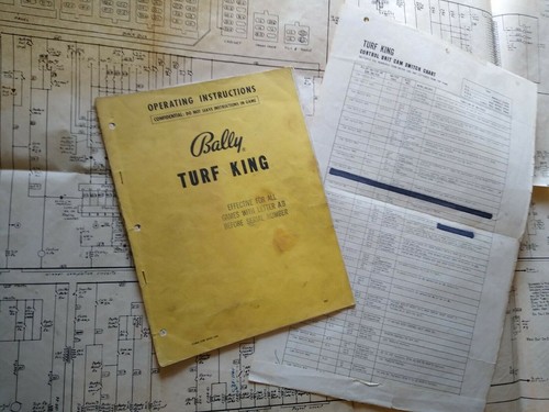 Bally turf king - turf, 1950
