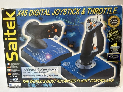 Saitek x45 digital joystick - digital, &