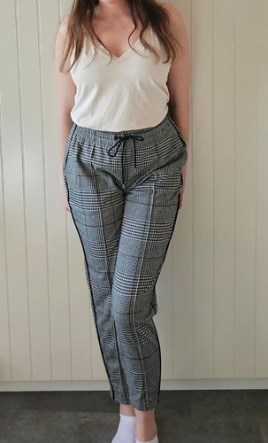 Pantalon carreaux jogging - à,
