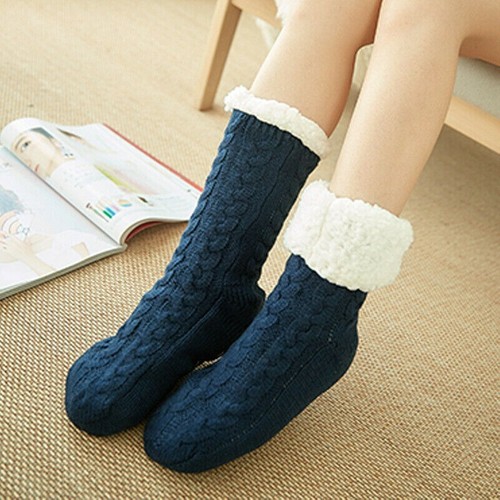 Femme lit chausson moelleux - femme,
