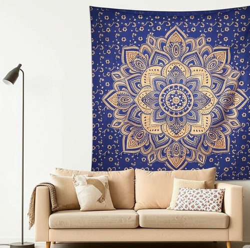 Tenture murale mandala ombre - murale,