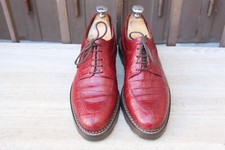 CHAUSSURE DERBIES VERITABLE CUIR CROCO 37 TRES BON ETAT WOMEN'S SHOES