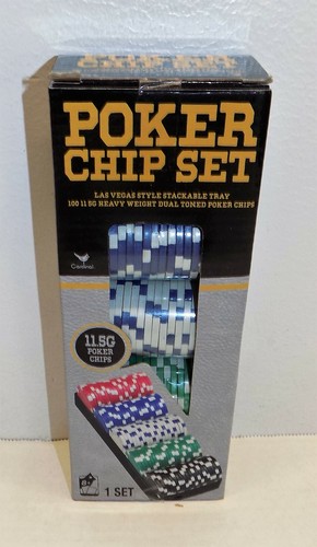 Cardinal 100 poker chip set - cardinal,