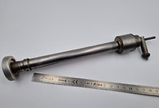 SCHAUBLIN tour mandrin tire pince W10 tasseau JACOBS CHUCK 0 1/4  contre broche