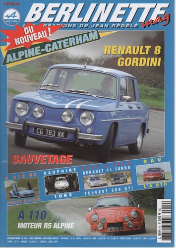 Berlinette mag r11 turbo - berlinette,