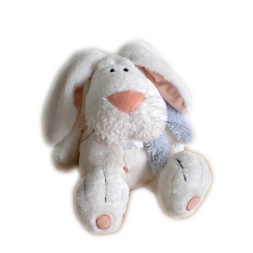 Doudou peluche lapin - , blanc