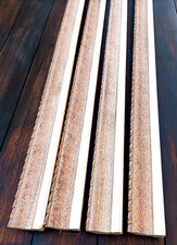 Lot de 4 baguettes biseautées