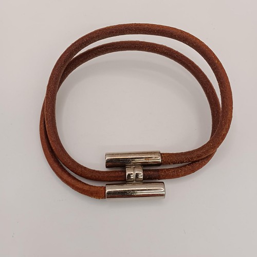 Hermes leather bracelet - hermes,