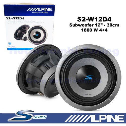 Subwoofer alpine w12d4 - alpine, s2-w12d4