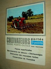 Prospectus Tracteur MAC CORMICK Cultivateur Brochure  Prospekt Tractor Traktor 