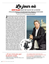 ➤ French Clipping ➤ Coupure de Presse 2015 ➤ Hervé Vilard ➤ 1 page