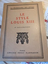  LE STYLE LOUIS XIII