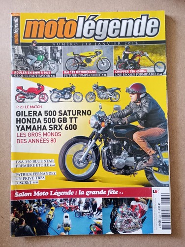 Ag132 moto légende - légende, 2012