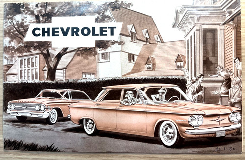 Brochure chevrolet impala 1960 - brochure,