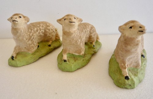 Lot moutons anciens - de,