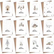 Lot de 12 cartes de noël