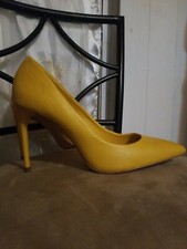 ZARA Women Yellow Pump Heels