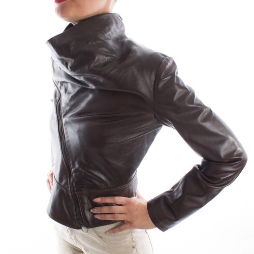 Veste tendance asymétrique - asymétrique, en