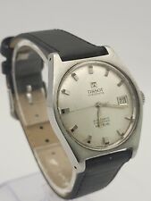 Tissot Visodate Automatic Seastar PR 516 Wristwatch Steel Cal. 784-2 Swiss 34mm