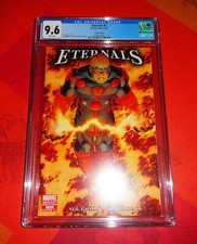 Comics VO CGC 9.6 Marvel Aout 2006 ETERNALS N°1 – Neil Gaiman, John Romita Jr
