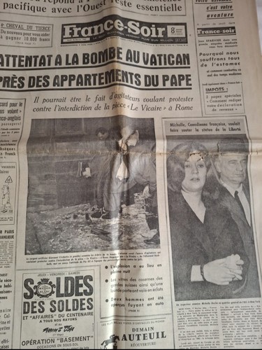 France soir sylvie vartan - france,