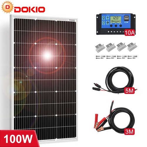 Dokio 100w kit panneau solaire - kit,