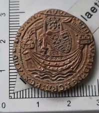 Q14A808 Jeton Collection BP Angleterre Noble 1565 Trésors Des Pirates 