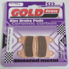 Plaquette de frein Gold Fren
