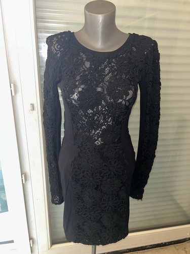 Robe noire dentelle - dentelle, soirée