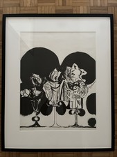 SUTHERLAND Graham Lithographie Originale EA signée Roses 1967