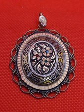 Bijoux pendentif damascène - bijoux,