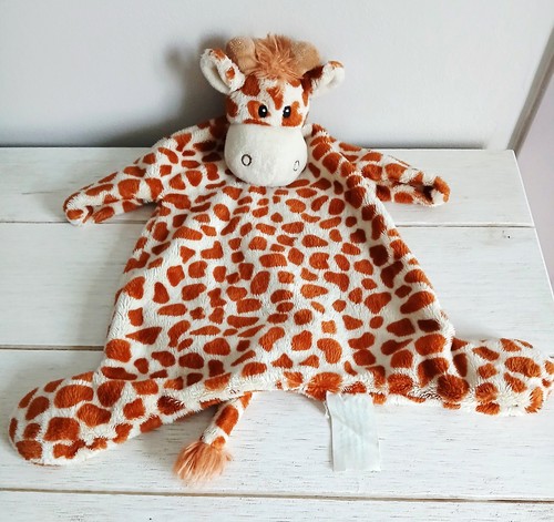 Kimbaloo doudou plat - , girafe