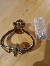 heurtoir de porte laiton poli