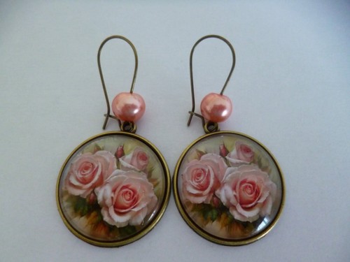 Boucles oreilles bronze - boucles,
