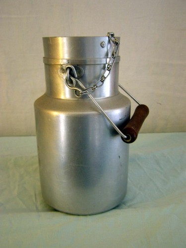 Pot lait alu avec - pot,