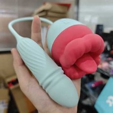 Femmes Vibromasseur Va Et Vient Gode Lécher Vagin Clitoris Point G Vibrant Dildo