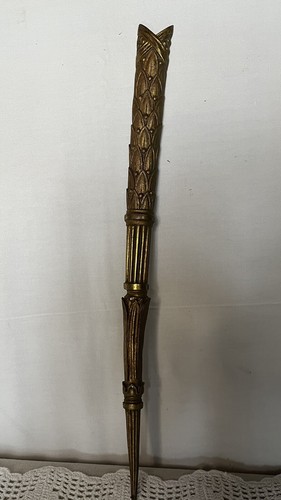 Ferrure décor bronze doré - décor,
