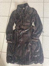 Manteau Indies marron doublé taille 4 état neuf 