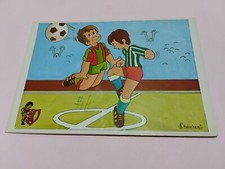 carte postale equipe mouloudia  Alger MCA