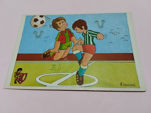 Carte postale equipe - postale, mouloudia