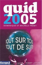 Quid 2005 de Dominique Frémy