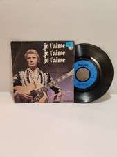 Vinyle, 7", 45 EP / Johnny Hallyday - Je t'aime - Philips 6009 510
