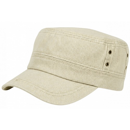 Casquette militaire beige - casquette,