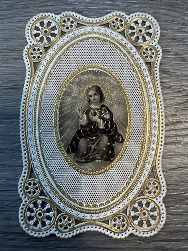 Image pieuse canivet ancienne - image,