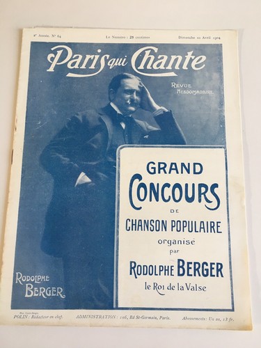 Paris qui chante revue