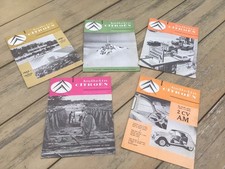 Ancienne revue, bulletin CITROËN 1963, 1965. 